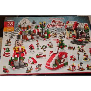 Advent Calendar 6 In 1 Building Blocks Set 28 Models Christmas Nutcracker Tree H